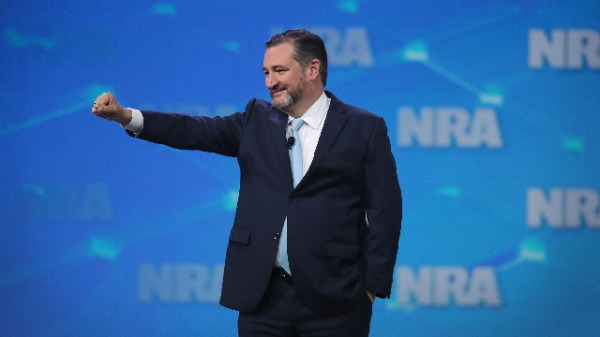 美国参议员克鲁兹（Ted Cruz‏）（图片来源：Scott Olson/Getty Images)
