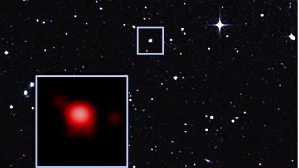 NASA的錢卓拉X射線天文臺捕捉到的一個「怪物黑洞」