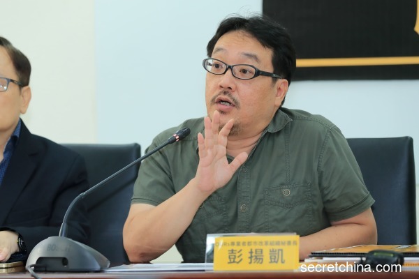 彭扬凯表示，台湾有100万户的空屋加余屋长期闲置的现象。