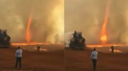 巴西惊现诡异“火龙卷”核心温度超1000℃(图)