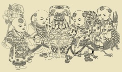 孩子如此才气横溢原来是被贬的仙人(图)