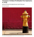 多倫多這11個消防栓收入超過上班族(組圖)
