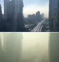 中共46年前痛批美空污如今中國一片陰濛濛(組圖)