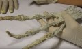 古代巨人或外星人秘鲁发现诡异3爪掌(视频)