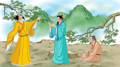 《赠汪伦》是李白游历泾县花潭时，写给当地好友汪伦的一首留别诗。