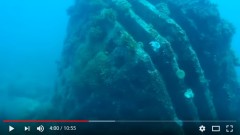 台湾外海惊现不明物体外形如金字塔(视频)