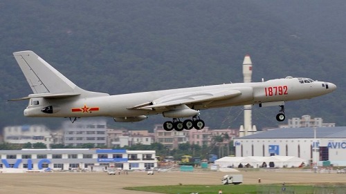 中国的轰-6K “獾”式轰炸机