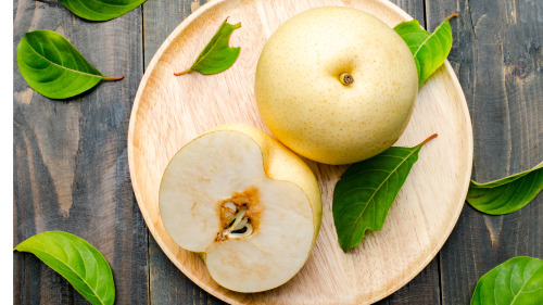 梨能降低膽固醇。
