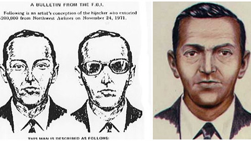 46年前，一名叫库珀（D.B. Cooper）的神秘男子在劫持一架飞机后，挟带获得的勒索金，乘降落伞跳出飞机，从此消声匿迹，这起劫机案成为美国史上最著名的悬案之一。(16:9) 