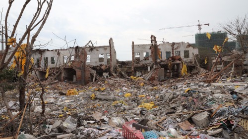 寧波26日上午發生的大爆炸，造成嚴重傷亡