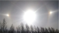 【11.6中國速瞄】吉林驚現三個「太陽」(組圖)