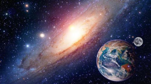 牛顿向世人证明了高级生命创造的宇宙是何等奇妙和伟大。
