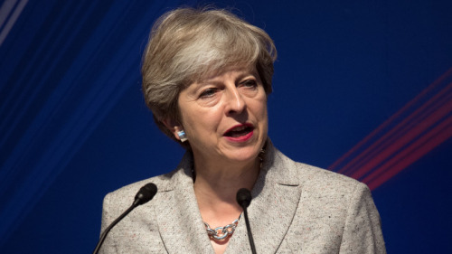 英国首相特蕾莎·梅（Theresa May）在12月14日的演讲中，对欧盟领袖提出要求，“希望能尽快展开贸易谈判”。(16:9) 