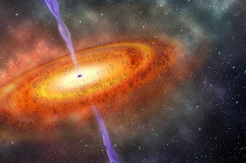 科学家发现太阳8亿倍大的古老黑洞