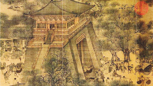 《清明上河图》中的汴京瓮城