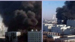 山東化工廠爆炸11死傷現場如遭「空襲」(圖)
