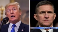 川普：从未要求FBI前局长科米停止调查弗林(图)
