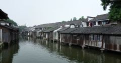 沒人騎的自行車生意寡淡的飯館這兩天真實的烏鎮(圖)