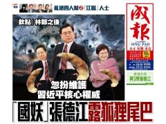 張德江震了港媒批其為「國妖」(圖)