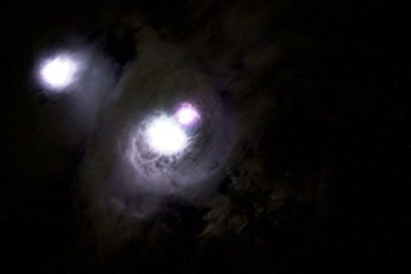 國際空間站抓拍大氣中的神秘藍色閃電