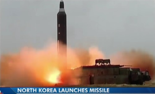 朝鮮导弹发射或加快韩国部署“萨德”