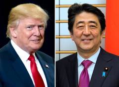 日本给川普送大礼在美创70万就业(图)