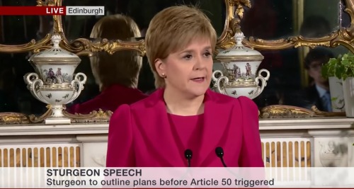 苏格兰首席部长寻求再次举行独立公投