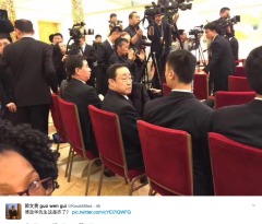 傅政華現身記者會郭文貴：這是咋了(圖)