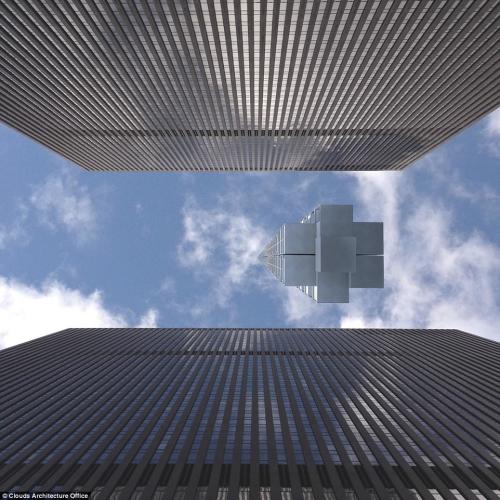 超級摩天大樓從天而降外出要用降落傘組圖/視頻
