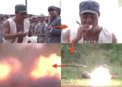 抗日劇再現奇招肚子都笑疼了(組圖視頻)