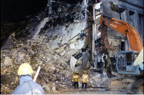 前所未見FBI發布9/11恐襲五角大樓照片