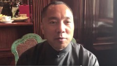美國之音直播中斷郭文貴推特報平安(圖)