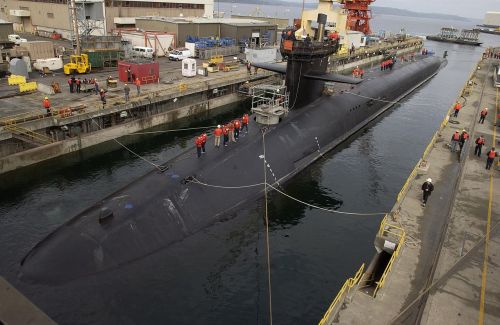 美国密歇根号潜艇