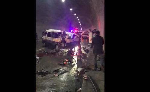 重慶隧道車禍12死傷現場畫面慘烈慎入/組圖