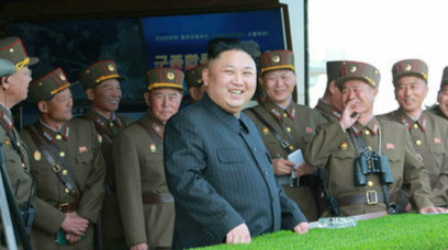 朝鮮最高領導人金正恩。