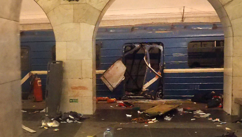 俄罗斯地铁大爆炸11死已定性恐袭