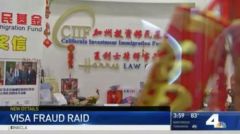 FBI突擊華人移民公司意外揪出2名外逃貪官(組圖)