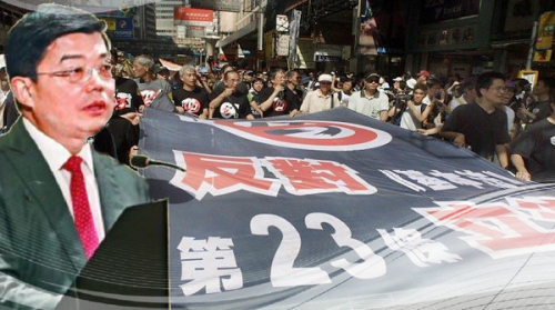 王振民放話香港，威脅港人核心價值 