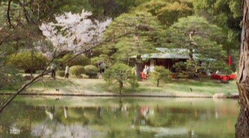 宁静古朴的日本庭园