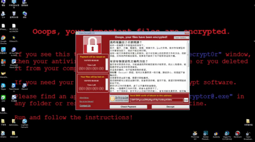 被稱為「WannaCry」的勒索軟體在全球各地攻擊計算機系統 