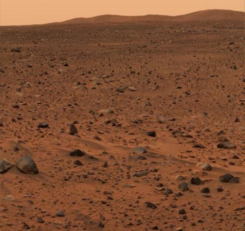 罕見火星地表高清照卻像地球的場景