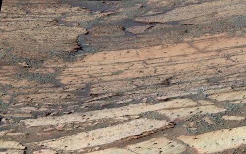 罕见火星地表高清照却像地球的场景