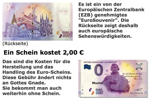 零欧元纸币