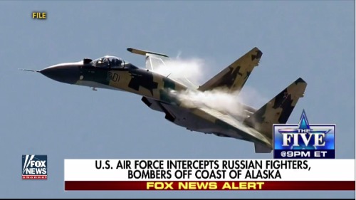 本週四，一架美軍空軍F-22型隱形戰機在阿拉斯加西南部攔截了俄羅斯方面的數架轟炸機和戰鬥機。