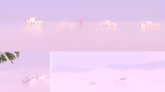 【5.9中國速瞄】重慶建築浮現空中浮動景觀(組圖)