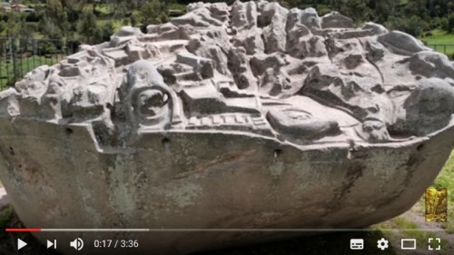 古印加人神秘的Sayhuite石頭