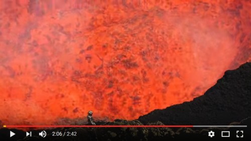 驚心動魄！探險家進入致命的火山底層