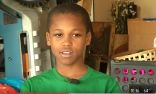 美10歲男童發明救命裝置可防幼兒熱死車內圖/視頻