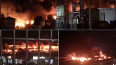 【6.6中國速瞄】北京市大火傳爆炸聲(組圖)