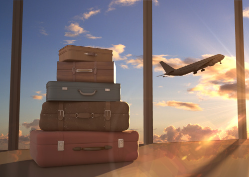 外出旅行，携带行李是必不可少的！